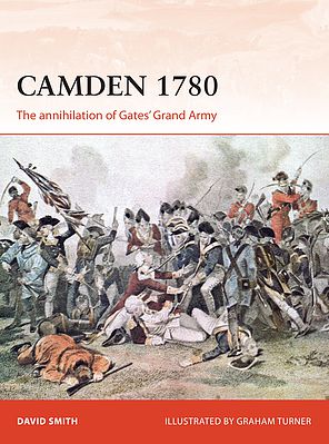 Osprey-Publishing Camden 1780 Military History Book #cam292