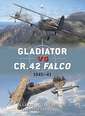 Osprey-Publishing Gladiator vs CR42 Falco 1940-41 Military History Book #d47