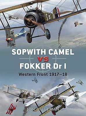 Osprey-Publishing Sopwith Camel vs Fokker Dr I Western Front 1917-18 Authentic Scale Model Airplane Bo #d7