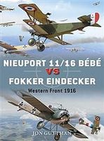 Nieuport 11/16 Bebe Vs Eindeck Military History Book #due59