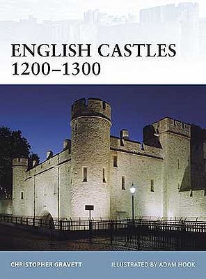Osprey-Publishing English Castles 1200-1300 Military History Book #for86