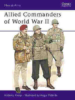 Osprey-Publishing Allied Commanders WWII Military History Book #maa120