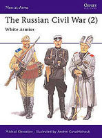 Russian Civil War 2 White Armies Military History Book #maa305