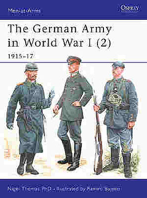 Osprey-Publishing The German Army in WWI 2 Military History Book #maa407