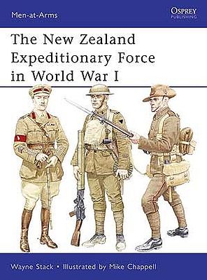 Osprey-Publishing New Zealand Expeditionary Force in WWI Military History Book #maa473