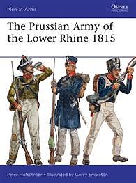 Osprey-Publishing The Prussian Army of the Lower Rhine 1815 Military History Book #maa496