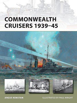 Osprey-Publishing Commonwealth Cruisers 1939-45 Military History Book #nvg226