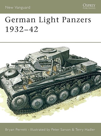Osprey-Publishing German Light Panzers 1932-42 Military History Book #nvg26