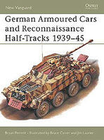 German Armoured Cars and Reconnaissance Half-Tracks 1939-45 Military History Book #nvg29
