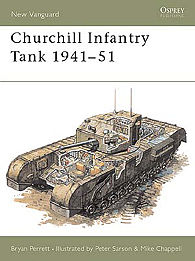 Osprey-Publishing Churchill Infantry Tank 1941-51 Military History Book #nvg4