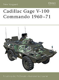 Osprey-Publishing Cadillac Gage V-100 Commando 1960-71 Military History Book #nvg52