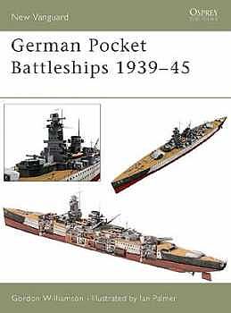 Osprey-Publishing German Pocket Battleships 1939-45 Military History Book #nvg75
