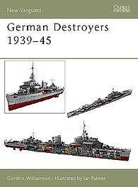 Osprey-Publishing German Destroyers 1939-45 Military History Book #nvg91