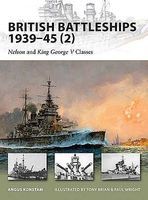British Battleships 1939-45 (2) Nelson & King George V Classes Military History Book #v160
