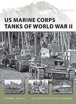 Osprey-Publishing US Marine Corps Tanks of WWII Military History Book #v186