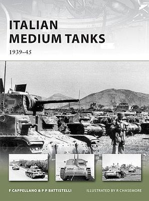 Osprey-Publishing Italian Medium Tanks 1939-45 Military History Book #v195