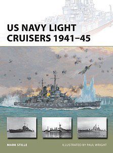 Osprey-Publishing Vanguard - US Navy Light Cruisers 1941-45 Military History Book #v236
