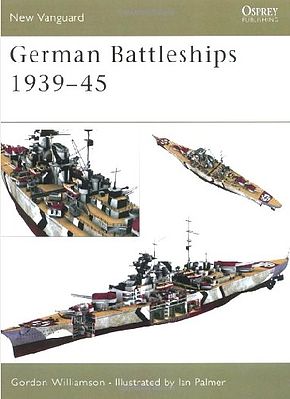 Osprey-Publishing German Battleships 1939-1945 Military History Book #v71