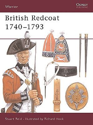 Osprey-Publishing Warrior British Redcoat (1) - 1740-1793 Military History Book #w19