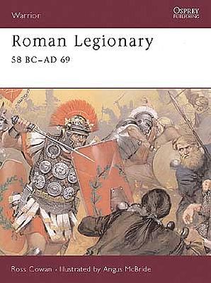 Osprey-Publishing Warrior Roman Legionary 58BC-69AD Military History Book #w71