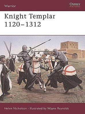 Osprey-Publishing Warrior Knight Templar 1120-1312 Military History Book #w91