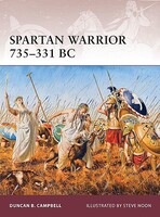Spartan Warrior 735-331 BC Military History Book #war163
