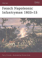 French Napoleonic Infantryman Military History Book #war57