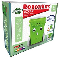 OWI RobotiKits- Ozkar Vacuum Mini Trash Can STEM Kit (D)