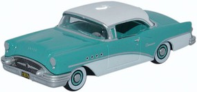Oxford 1955 Buick Century Assembled Turquoise, Polo White Oxford 1955 Buick Century Assembled Turquoise, Polo White