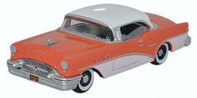 Oxford 1955 Buick Century Assembled Coral, Polo White Oxford 1955 Buick Century Assembled Coral, Polo White