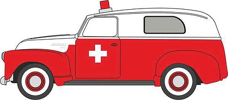 Oxford 1950-1960 Chevrolet 3100 Ambulance - Assembled