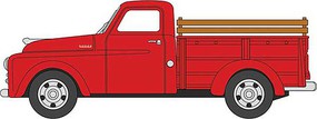 Oxford 1948 Dodge B-1B Pickup Truck Assembled Red