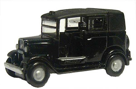 Oxford Austin Low Loader Taxi Bk - N-Scale
