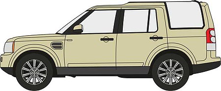 Oxford Land Rover Discovery 4 - Assembled Ipanema Sand - N-Scale