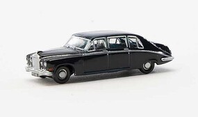 Oxford Daimler DS420 Hearse Assembled Blue N-Scale