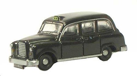 Oxford Austin FX4 Taxi Black - N-Scale