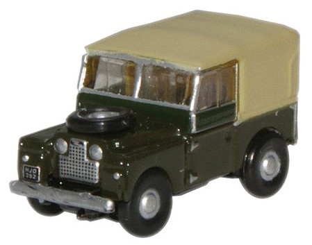 Oxford Land Rover Srs I green - N-Scale