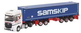 Oxford Mercedes-Benz SSC w/D-Tec Combitrailer and Container Assembled John Mitchell N-Scale Oxford Mercedes-Benz SSC w/D-Tec Combitrailer and Container Assembled John Mitchell N-Scale
