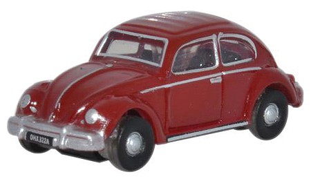 Oxford VW Beetle ruby red - N-Scale