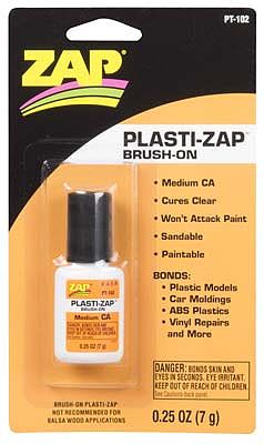 Pacer Plasti-Zap CA Brush On 1/4oz
