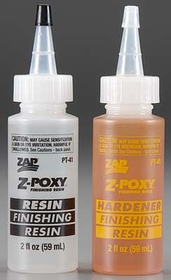 Pacer Z-Poxy Finishing Resin 4oz Hobby and Craft Fiberglass Resin #pt41