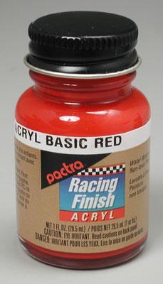 Pactra R/C Acrylic Red 1 oz Hobby and Model Acrylic Paint #rc5104