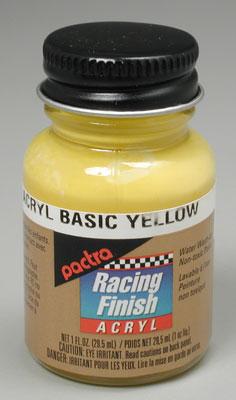 Pactra R/C Acrylic Yellow 1 oz Hobby and Model Acrylic Paint #rc5107