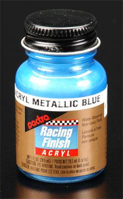 Pactra R/C Acrylic Metallic Blue 1 oz Hobby and Model Acrylic Paint #rc5502