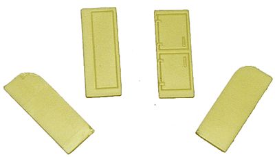 Palace Locker & Refrigerator (2 Each) HO Scale Miscellaneous Train Part #5136