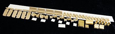 Palace Universal Interior Kit for Cars HO Scale Model Railroad Accessory #9490