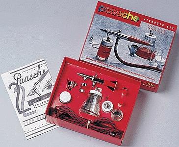 Paasche Airbrush VL complete set Airbrush and Airbrush Set #52