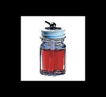 1/2oz. Glass Bottle Assembly (14.5cc) (VFA-1/2oz) Airbrush Accessory #9503