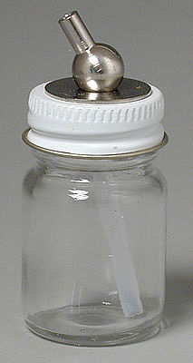 Paasche VL-1-OZ-6P 1oz Glass Bottle Assemblies | 6 Pack For Paasche VL/MIL/TS/SI Airbrushes