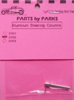 Parts-By-Parks Steering Column with Turn Signal (Spun Aluminum) Plastic Model Vehicle Accessory 1/25 #2002
